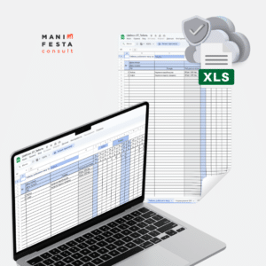 Excel-шаблон табеля нарахування заробітної плати та відомості — Manifesta Consult